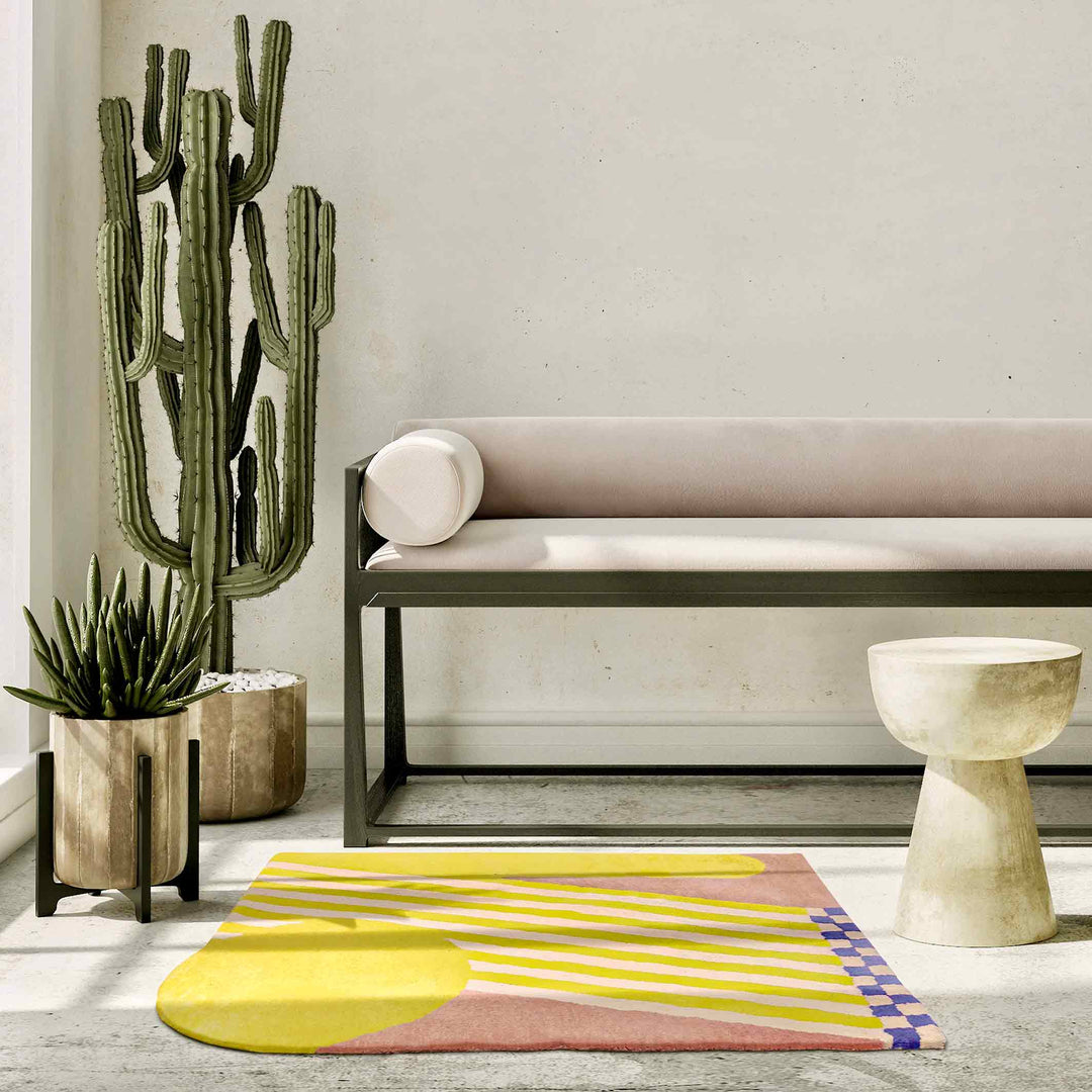 Sunlit Brush Wool Rug