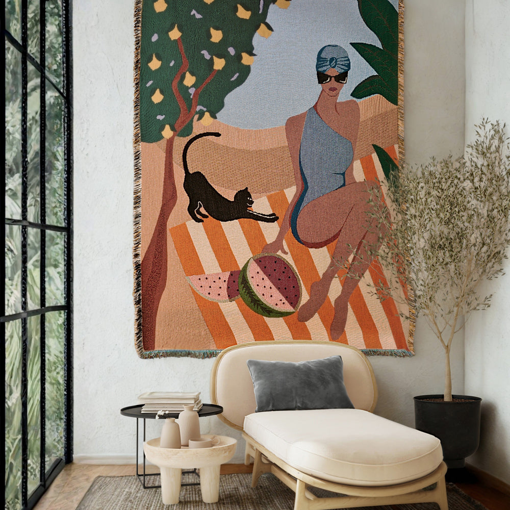 Capri Woven Throw Blanket