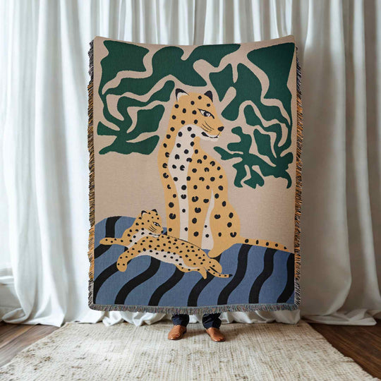 Wild Daydream Woven Throw Blanket