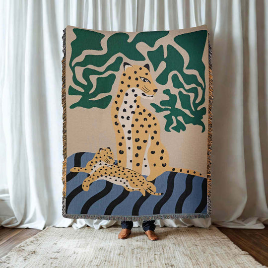 Wild Daydream Woven Throw Blanket